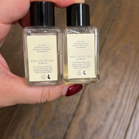 Jo Malone lime basil & mandarin/english pear&freesia body & hand wash 15ml New - Picture 5 of 5